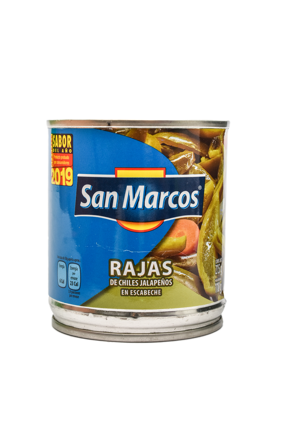 Chiles San Marcos Jalapenos En Rajas 215 Gr